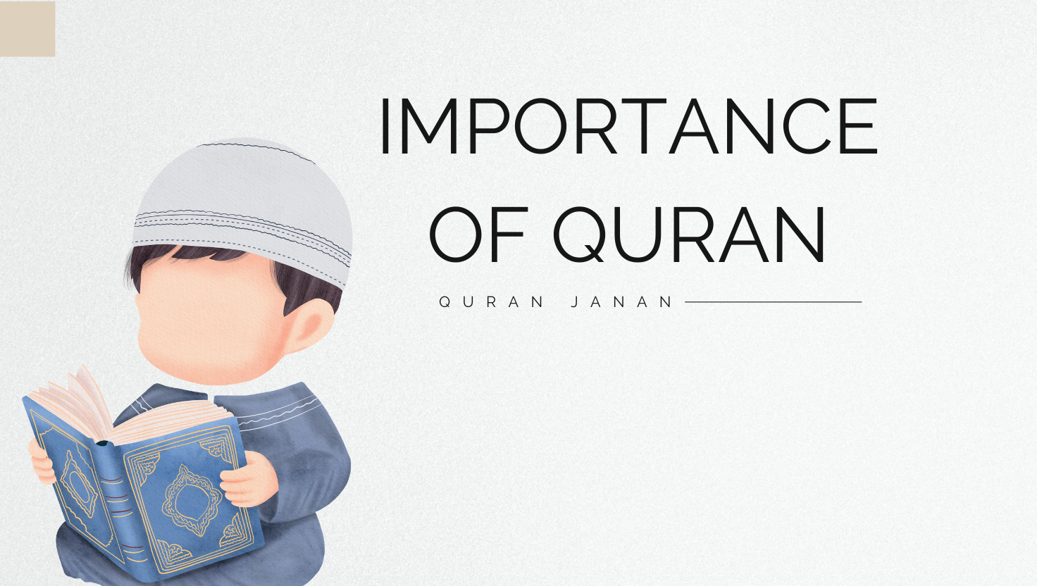 Importance of Quran
