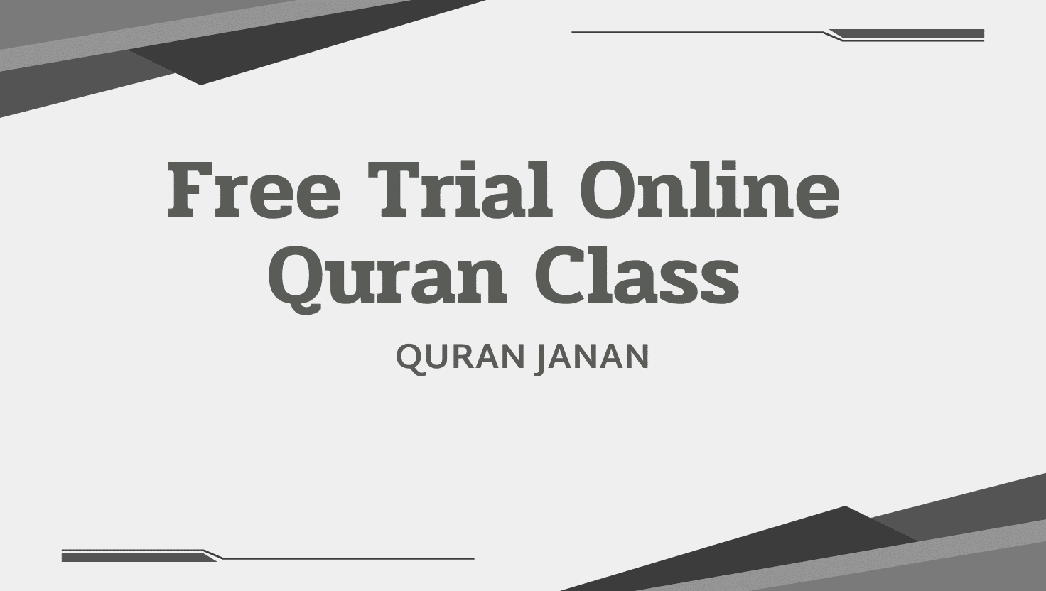 Free Trial Online Quran Class: What to Expect and How to Make the Most of It