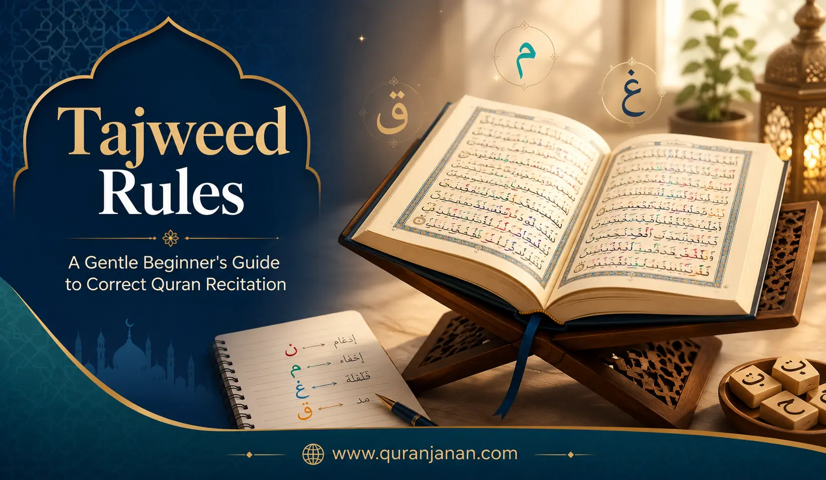 Tajweed Rules: A Gentle Beginner’s Guide to Correct Quran Recitation