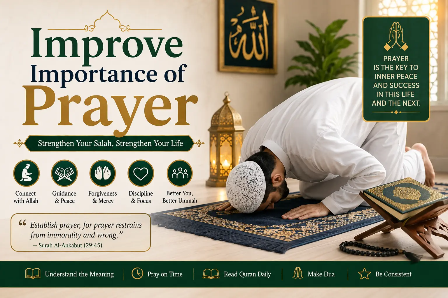 Improve the Importance of Prayer