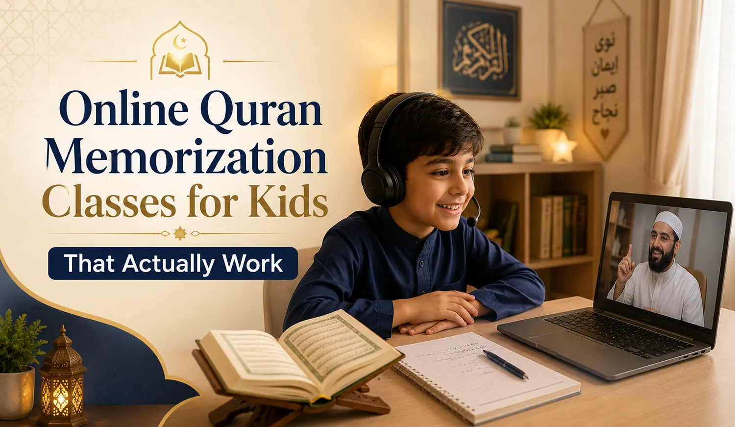 quran memorization classes online for kids with a live one-to-one teacher