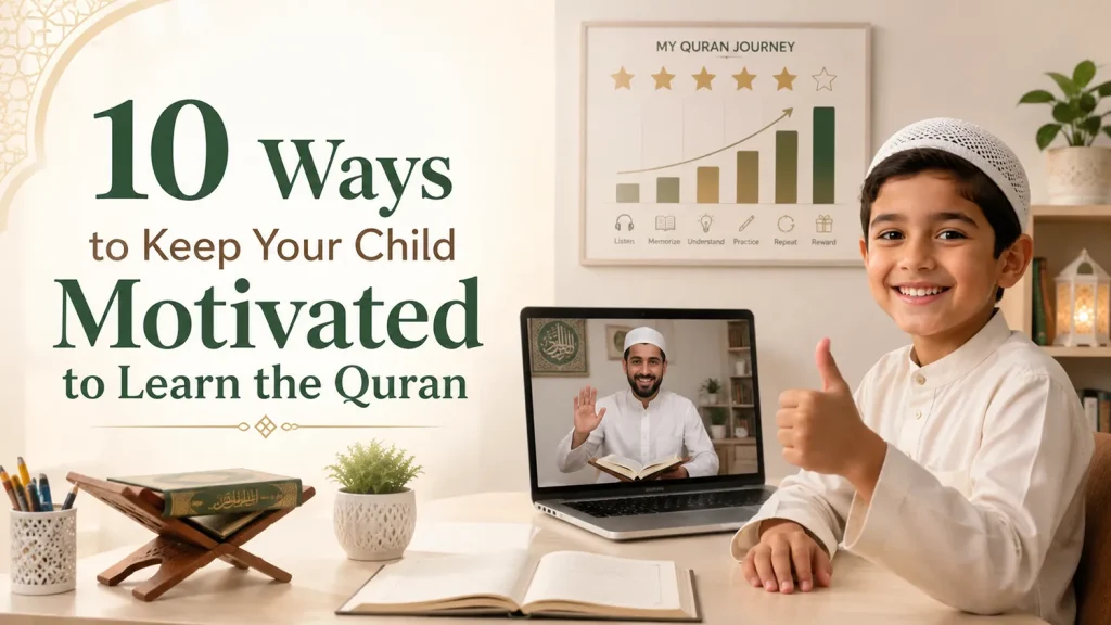 10 Ways to Keep Your Child Motivated to Learn the Quran