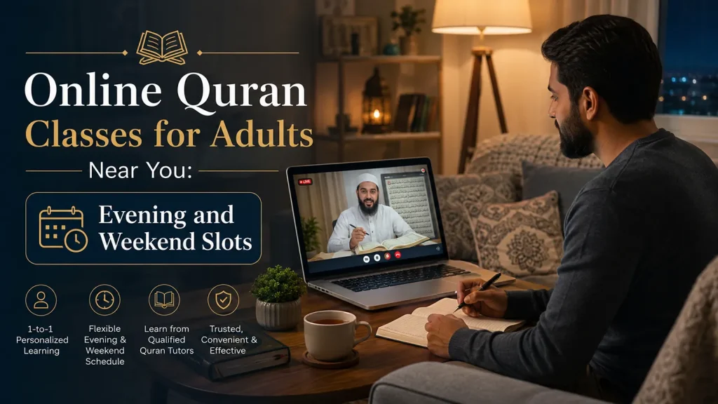 Online Quran Classes for Adults Near You: Evening and Weekend Slots