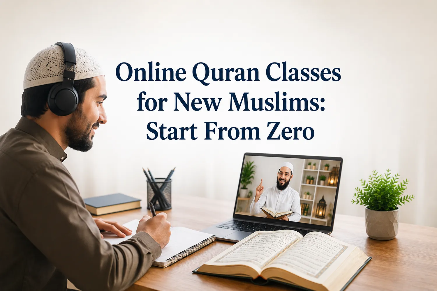 Online Quran Classes for New Muslims Start From Zero