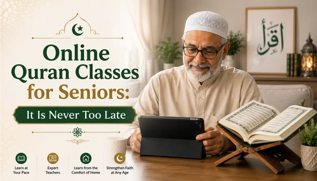 Online Quran Classes for Seniors It Is Never Too Late