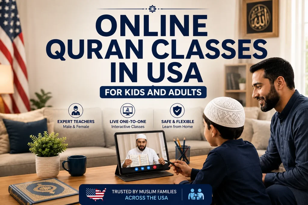 Online Quran Classes in USA for Kids and Adults