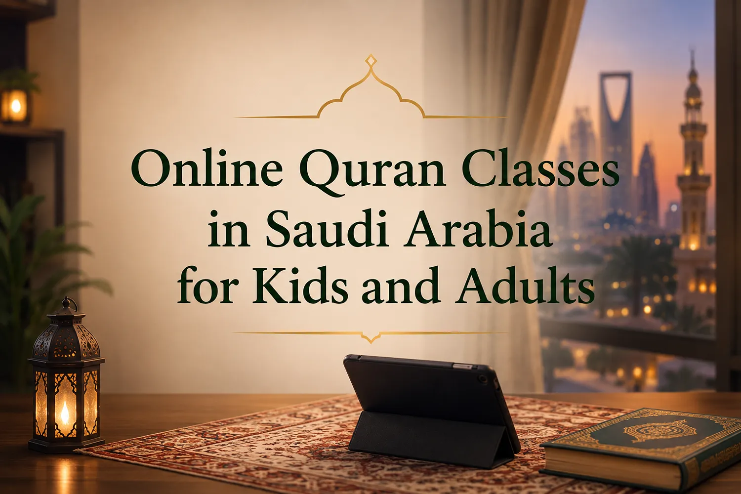 Online Quran Classes in Saudi Arabia for Kids and Adults
